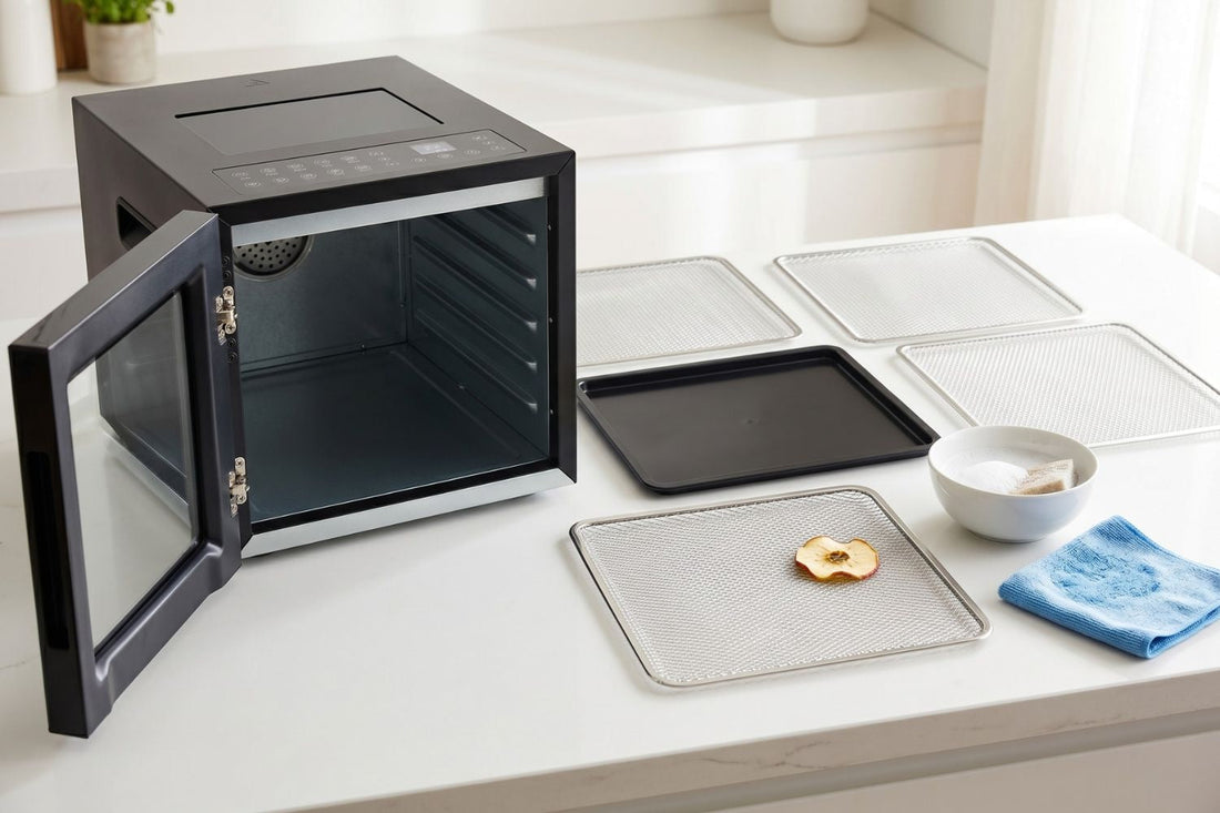 So pflegen und reinigen Sie Ihren Solis VitaDry Food Dehydrator richtig