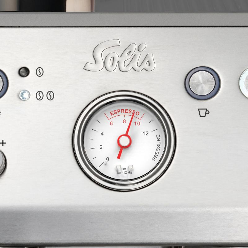 Solis Crema Bar – Machine à espresso avec moulin à café intégré