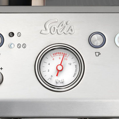 Solis Crema Bar – Machine à espresso avec moulin à café intégré