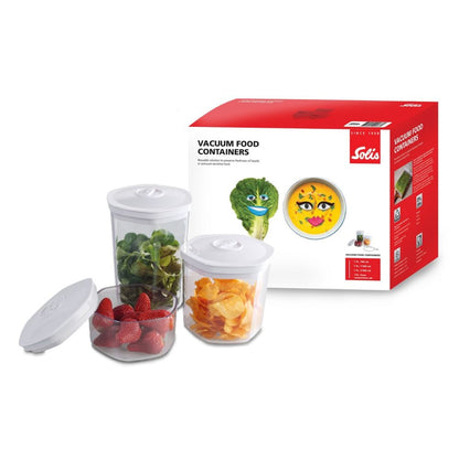 Solis Vakuumbehälter 3er-Set (700ml, 1.400ml & 2.000ml)