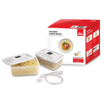 Solis Vakuum-Lunchboxen – 2er-Set à 600ml