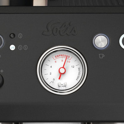 Solis Crema Bar – Machine à espresso avec moulin à café intégré