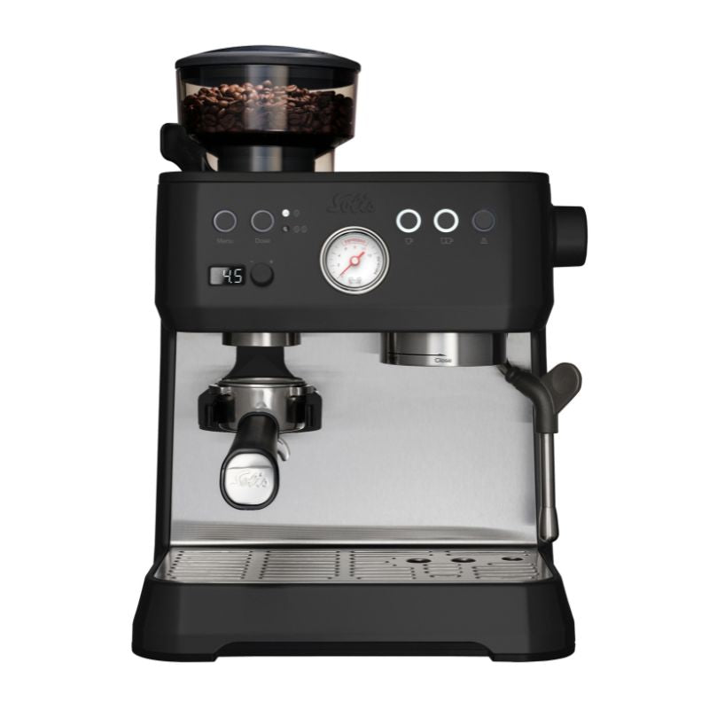 Solis Crema Bar – Machine à espresso avec moulin à café intégré