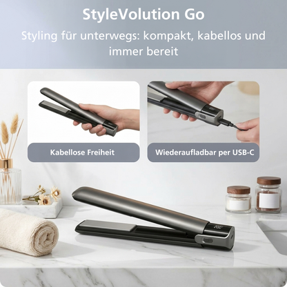 Solis StyleVolution Go – Lisseur sans fil
