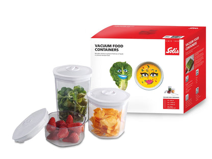Solis Vakuumbehälter (3 Stück)