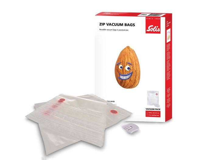 Solis Zip-Vakuumbeutel - 26 x 35 cm (10 Stück)