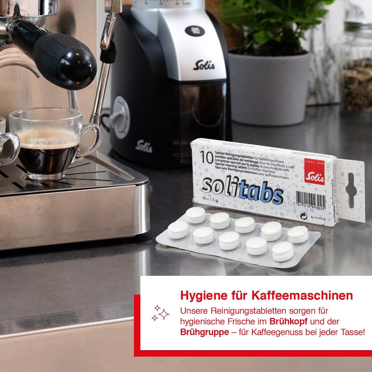 Solis Solitabs - 10 Reinigungstabletten