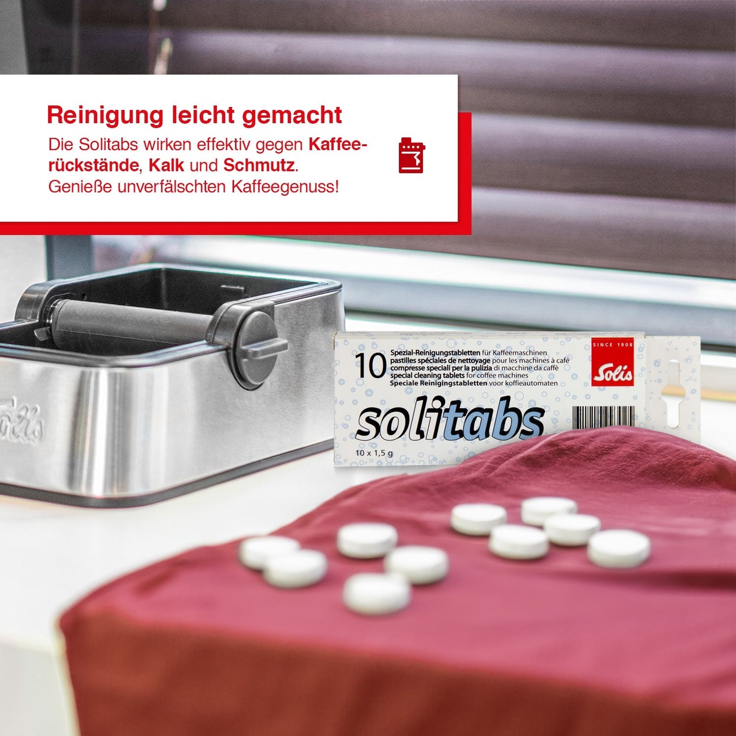 Solis Solitabs - 10 Reinigungstabletten