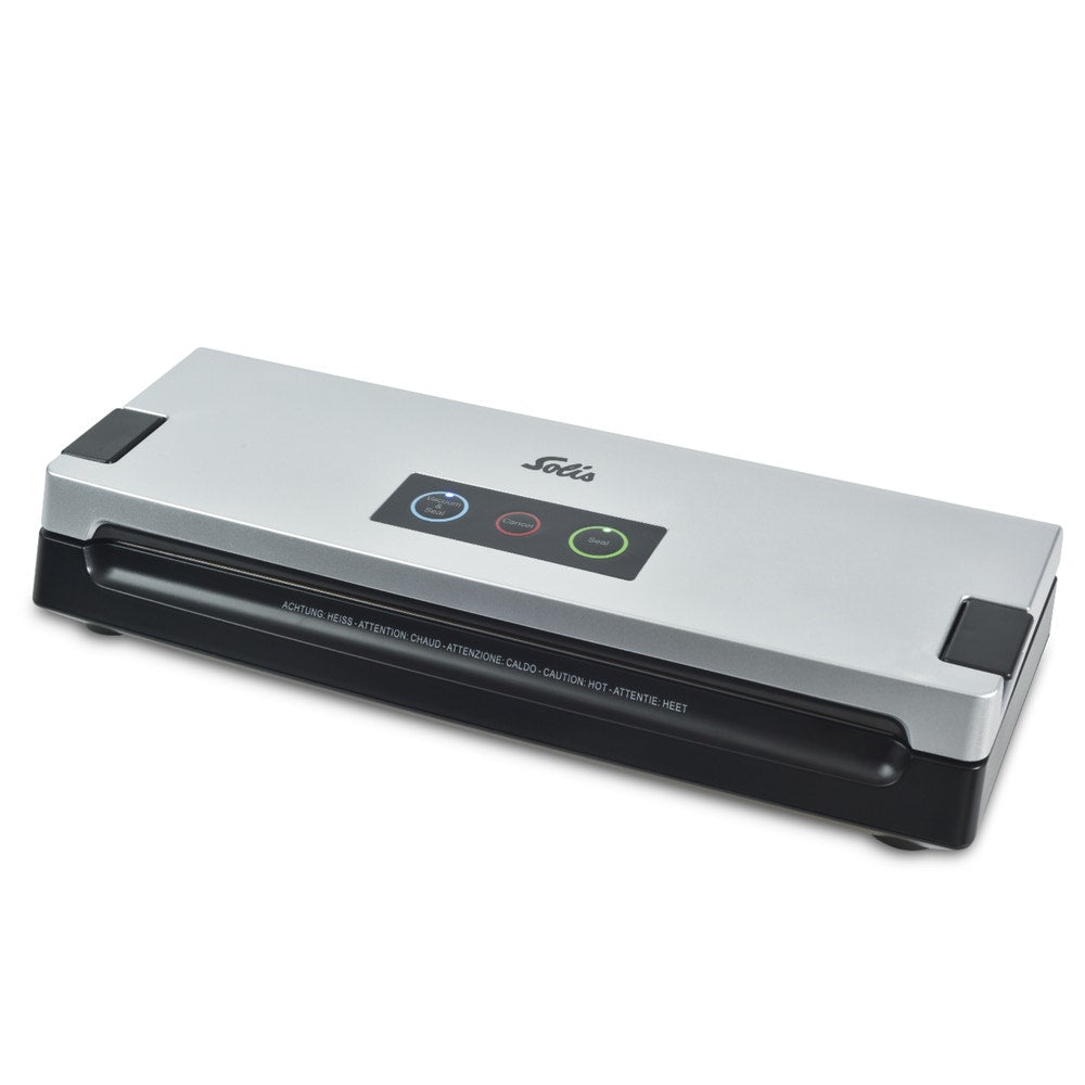 Solis Vac Smart Vakuumierer – kompaktes vollautomatisches Vakuumiersystem für trockene und feuchte Lebensmittel