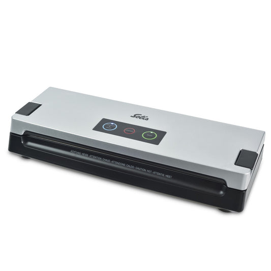 Solis Vac Smart Vakuumierer – kompaktes vollautomatisches Vakuumiersystem für trockene und feuchte Lebensmittel