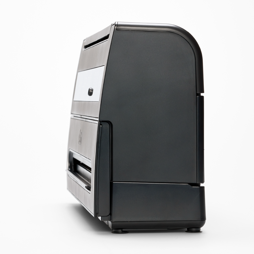 Seitenansicht des Solis VertiVac Vakuumierers in modernem Design